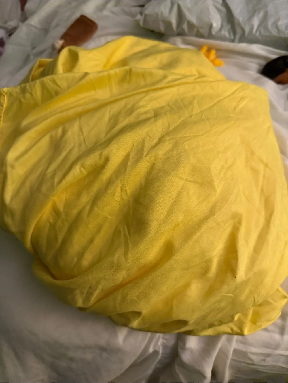 Bright Yellow twin sheets